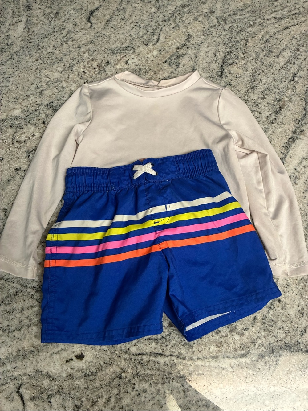 Swim Shorts + Rash Guard l 3T